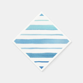 Blaustreifen Serviette