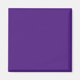 Blauviolett (Farbkreis) (einfarbig) Magnet
