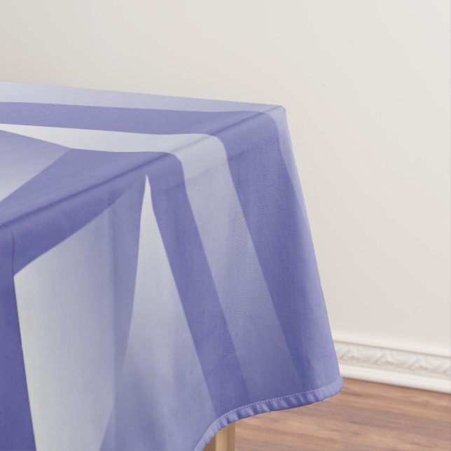 Blauviolette Farbtöne Tischdecke (Beispiel)