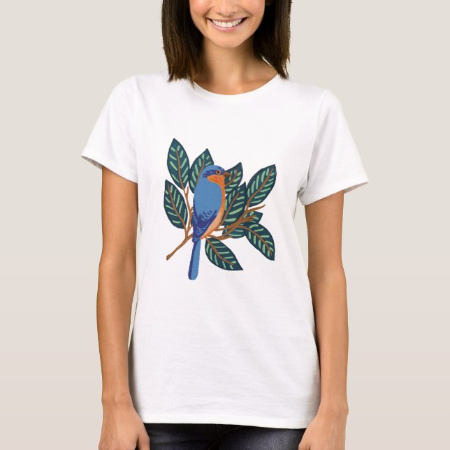 Blauvogel T-Shirt (Vorderseite)