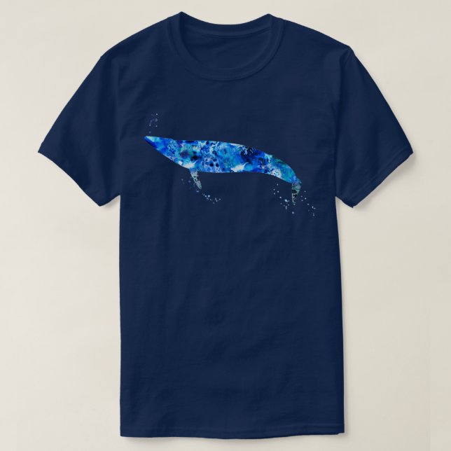 Blauwal 1 T-Shirt (Design vorne)