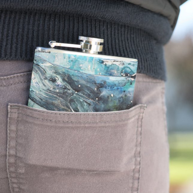 Blauwal Flachmann (Beispiel)