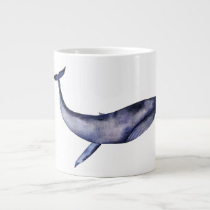 Blauwal Jumbo-Tasse