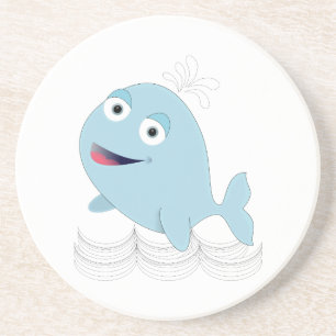 Blauwal Sandstein Untersetzer