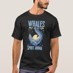 Blauwal Schwanz Humpback Whales Quotes Right Anima T-Shirt