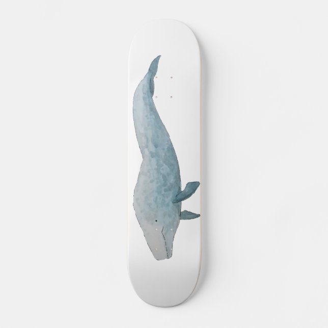 Blauwal Skateboard (Vorderseite)