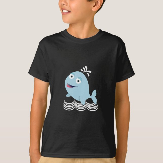 Blauwal T-Shirt (Vorderseite)
