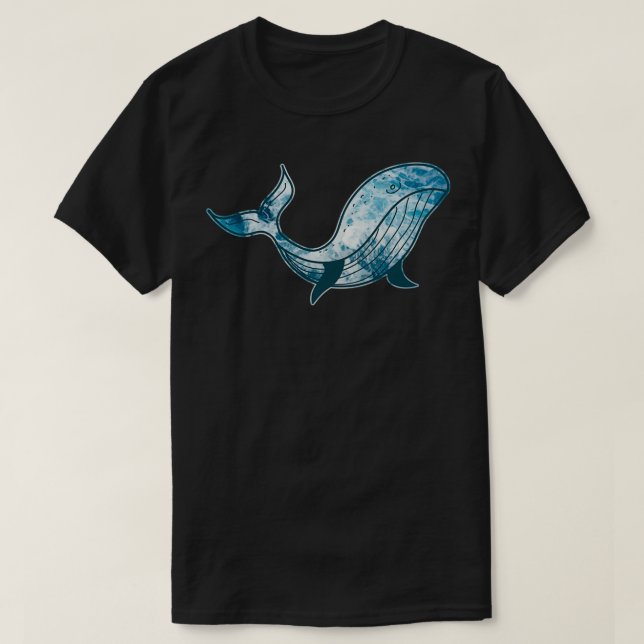 Blauwal T-Shirt (Design vorne)