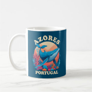 Blauwal-Watching auf den Azoren Kaffeetasse