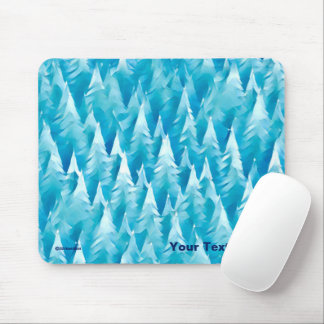 Blauwald-Fraktal Mousepad