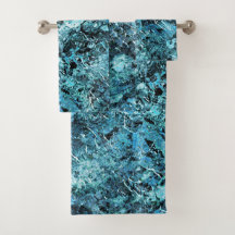 Blauwald unter Schnee oder Glasbruch