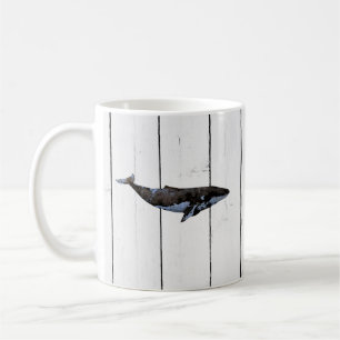 Blauwale — nautische Schiffskette Rustikal Kaffeetasse