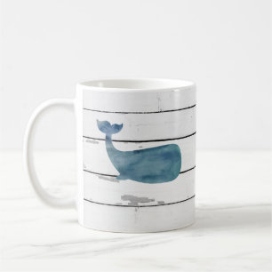 Blauwale — nautische Schiffskette Rustikal Kaffeetasse