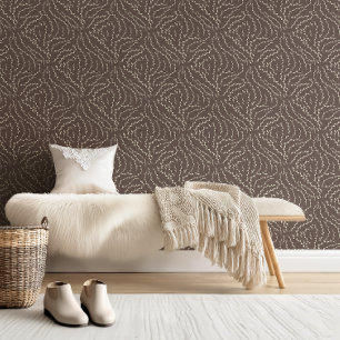 Blauweinreben/Muskelbraun Tapete