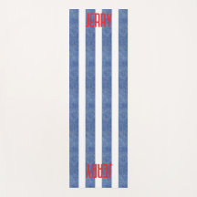 Blauweißes, gestreiftes Muster