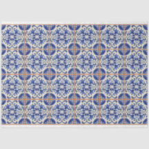 Blauziegel mit Orangenhain