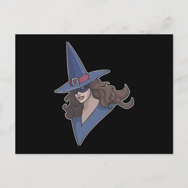 Blauzunge Postkarte (Vorderseite)