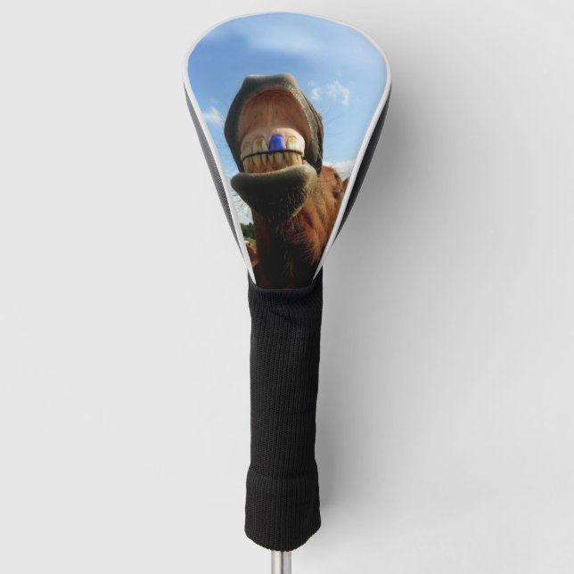 Blauzungenkäste Golf Headcover (Vorderseite)