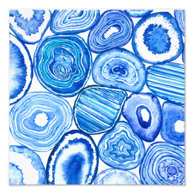 Blauzungenstücke Fotodruck (Vorne)