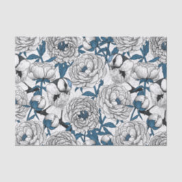 Blauzungenvögel Seidenpapier