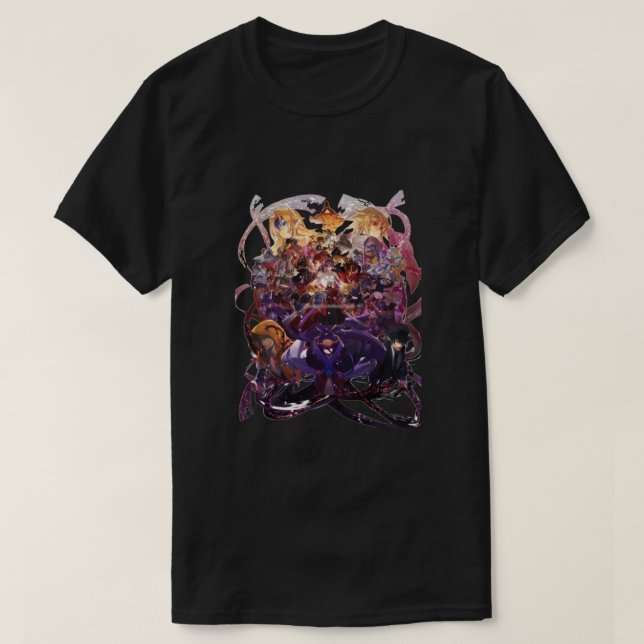 Blazblue All Characters Classic T-Shirt (Design vorne)