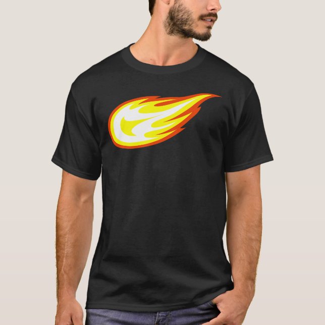 Blaze _ Das Fireball-Logo der Monster-Maschinen T-Shirt (Vorderseite)