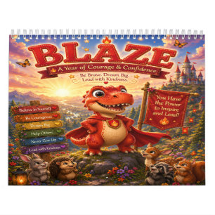 Blaze: Ein Jahr voller Mut & Selbstvertrauen Kalender