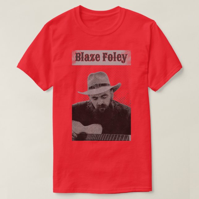 Blaze Foley Illustrations T-Shirt (Design vorne)