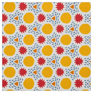 BLAZE - Fun Modernes, farbiges Kid Geometric Stoff