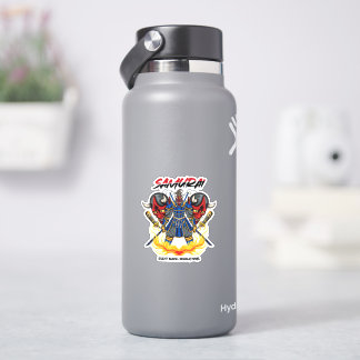 Blaze Samurai Aufkleber