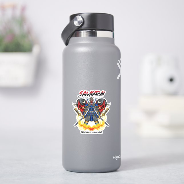 Blaze Samurai Aufkleber (HydroFlask)