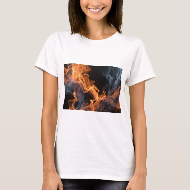 "Blaze Threads: Ignite Your Style" T-Shirt (Vorderseite)
