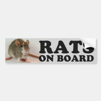 (Blazed) Ratten man board Autoaufkleber