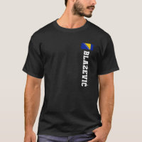 Blazevic Bosnia Flag Last Name Coat Of Arm Emblem