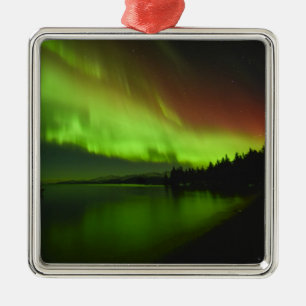 Blazing Aurora Ornament Aus Metall