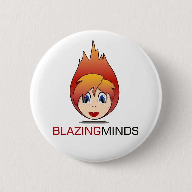 Blazing Badges! Button (Vorderseite)
