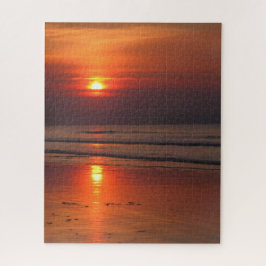 Blazing Beach Sunset - 16x20 - 520 Stk. Puzzle