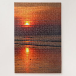 Blazing Beach Sunset - 20 x30 - 1014 pcs Puzzle