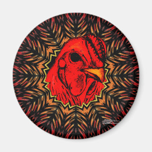 Blazing Brahma Magnet
