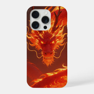 Blazing Fire Dragon | Mythical Flame Dragon Fantas iPhone 15 Pro Hülle