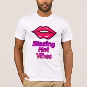Blazing Hot Vibes Bella+Leinwand Jersey Short Slee T-Shirt