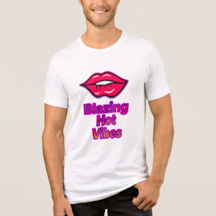 Blazing Hot Vibes Bella+Leinwand Tri-Blend T - Shi Shirt