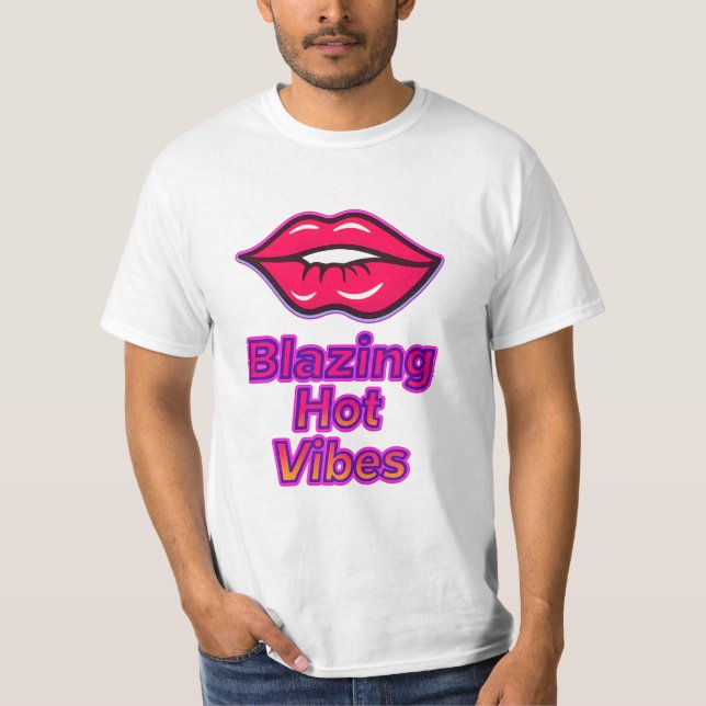 Blazing Hot Vibes Men's Value T - Shirt by Freefit (Vorderseite)