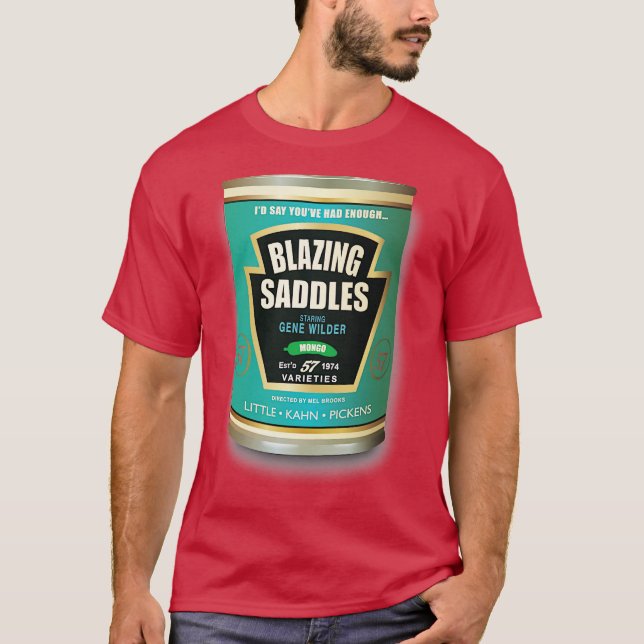 Blazing Saddles Alternative Poster T-Shirt (Vorderseite)