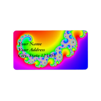 Blazing Sun Adressaufkleber