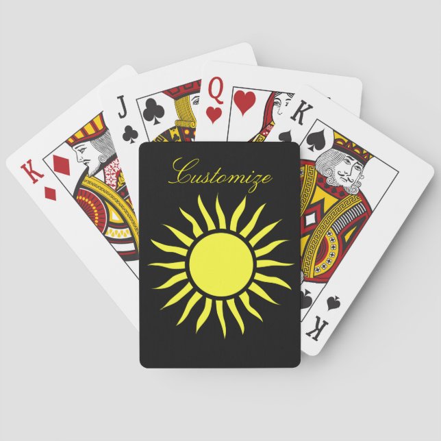 Blazing Sun Thunder_Cove Spielkarten (Rückseite)