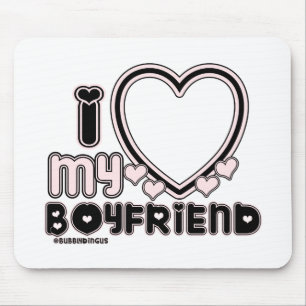 BLCK ILY BF MOUSEPAD