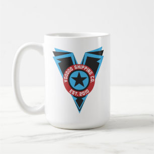 Blck u. Blau 16 Unze Kaffeetasse