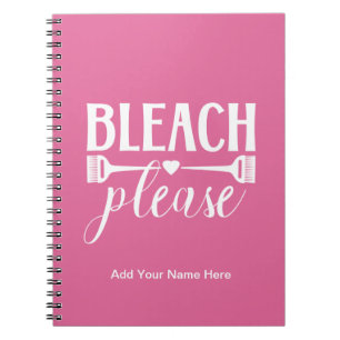 Bleach Bitte - Friseur Stylist Journal Notizblock