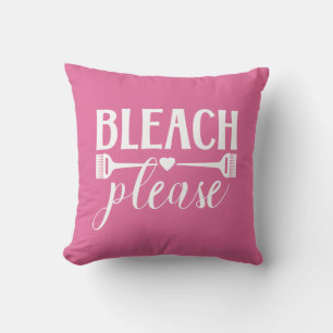 Bleach Bitte Zitat Friseur Stylist Salon Kissen